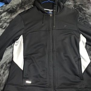 Black and White Zip-Up